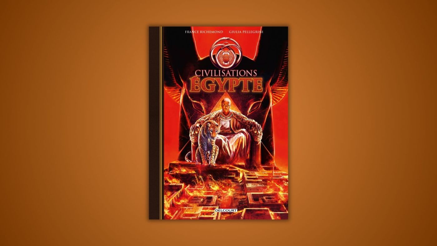 civilisations egypte, france richemond, delcourt
