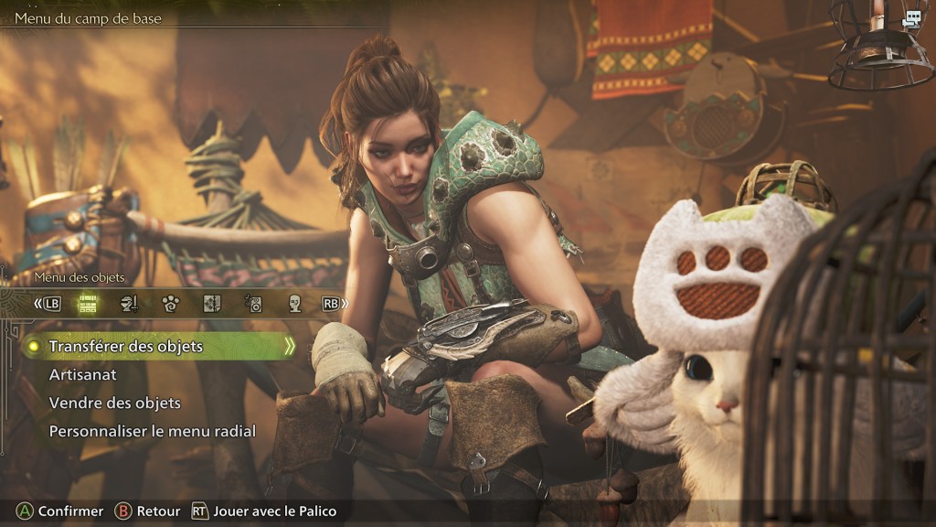 Monster Hunter Wilds, un moment de repos