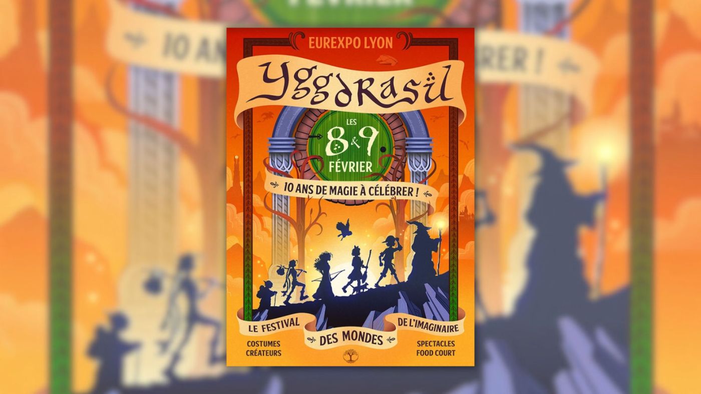 affiche festival Yggdrasil spécial 10 ans