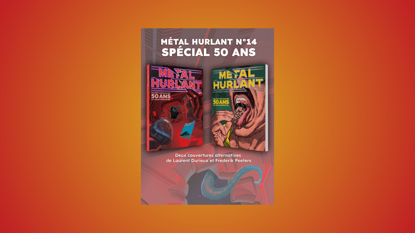 Couverture Métal hurlant 50 ans