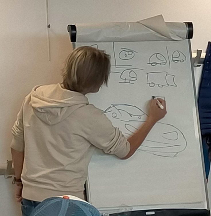 cours de dessin avec Aré