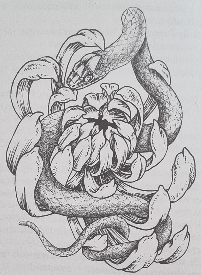 leur-et-serpent-festin-de-larmes-illustration-morgane-caussarieu-vincent-tassy-actusf