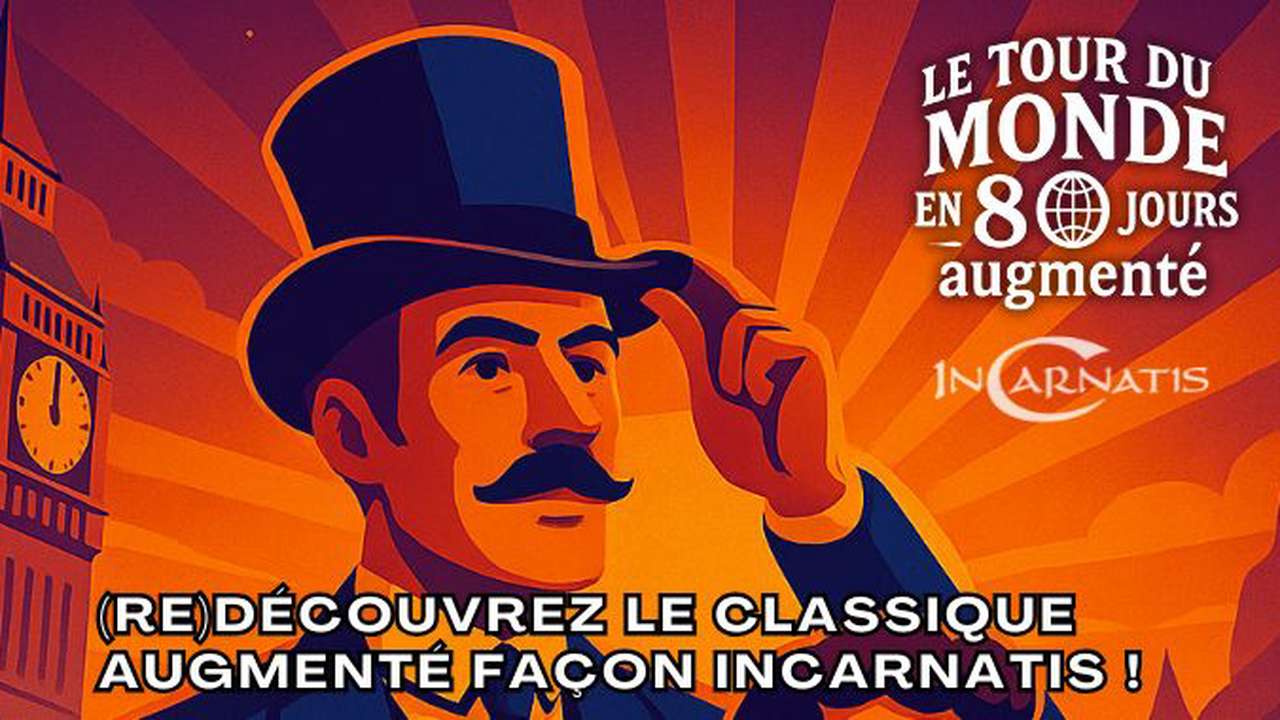 Le Tour du monde en 80 jours, Incarnatis, Marc Frachet, Jules Verne