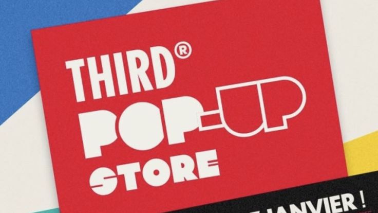 Ouverture du pop-up store de Third&nbsp;Éditions